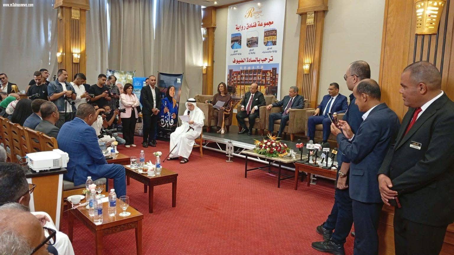 دكتور حسن رشيد خلال مشاركته  في الاجتماع التشاوري للاتحاد العام للفنانين العرب بالغردقة  دور مشهود لمصر فى مد جسور التواصل بين العرب 